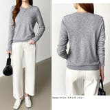 クルーネックニット 長袖ニット ニット | COCOMOMO | 詳細画像44