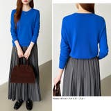 クルーネックニット 長袖ニット ニット | COCOMOMO | 詳細画像5