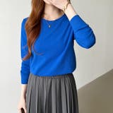 クルーネックニット 長袖ニット ニット | COCOMOMO | 詳細画像6