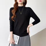 着回し力抜群！9色展開ニット ハイネックニット シンプルニット | COCOMOMO | 詳細画像17 