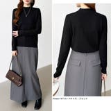 着回し力抜群！9色展開ニット ハイネックニット シンプルニット | COCOMOMO | 詳細画像21 