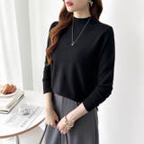 着回し力抜群！9色展開ニット ハイネックニット シンプルニット | COCOMOMO | 詳細画像22 