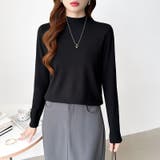 着回し力抜群！9色展開ニット ハイネックニット シンプルニット | COCOMOMO | 詳細画像23 