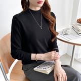 着回し力抜群！9色展開ニット ハイネックニット シンプルニット | COCOMOMO | 詳細画像24 