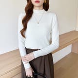 着回し力抜群！9色展開ニット ハイネックニット シンプルニット | COCOMOMO | 詳細画像26 