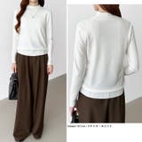 着回し力抜群！9色展開ニット ハイネックニット シンプルニット | COCOMOMO | 詳細画像29 