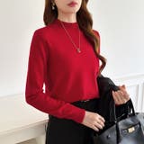 着回し力抜群！9色展開ニット ハイネックニット シンプルニット | COCOMOMO | 詳細画像39 