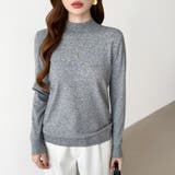 着回し力抜群！9色展開ニット ハイネックニット シンプルニット | COCOMOMO | 詳細画像41 