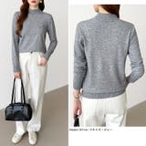 着回し力抜群！9色展開ニット ハイネックニット シンプルニット | COCOMOMO | 詳細画像46 