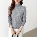 着回し力抜群！9色展開ニット ハイネックニット シンプルニット | COCOMOMO | 詳細画像47 