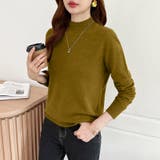 着回し力抜群！9色展開ニット ハイネックニット シンプルニット | COCOMOMO | 詳細画像51 