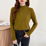 着回し力抜群！9色展開ニット ハイネックニット シンプルニット | COCOMOMO | 詳細画像52 