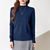着回し力抜群！9色展開ニット ハイネックニット シンプルニット | COCOMOMO | 詳細画像53 