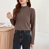 着回し力抜群！9色展開ニット ハイネックニット シンプルニット | COCOMOMO | 詳細画像7 