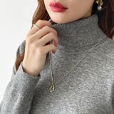 9色展開カラーニット タートルネック ニット | COCOMOMO | 詳細画像11