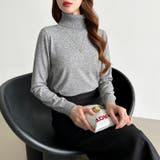 9色展開カラーニット タートルネック ニット | COCOMOMO | 詳細画像16