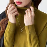 9色展開カラーニット タートルネック ニット | COCOMOMO | 詳細画像21