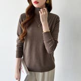 9色展開カラーニット タートルネック ニット | COCOMOMO | 詳細画像27