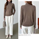 9色展開カラーニット タートルネック ニット | COCOMOMO | 詳細画像28