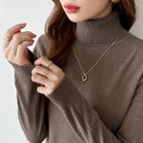 9色展開カラーニット タートルネック ニット | COCOMOMO | 詳細画像29