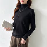 9色展開カラーニット タートルネック ニット | COCOMOMO | 詳細画像45