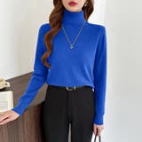 9色展開カラーニット タートルネック ニット | COCOMOMO | 詳細画像53