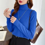 9色展開カラーニット タートルネック ニット | COCOMOMO | 詳細画像54