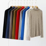 9色展開カラーニット タートルネック ニット | COCOMOMO | 詳細画像55