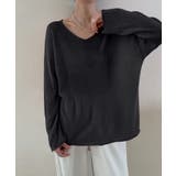 大人のゆるカジルーズニット シアーニット Vネック | COCOMOMO | 詳細画像31