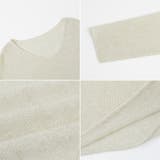 大人のゆるカジルーズニット シアーニット Vネック | COCOMOMO | 詳細画像33