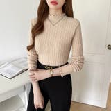 豊富な7色展開！メロウフリルハイネックニット ニット ハイネック | COCOMOMO | 詳細画像9 