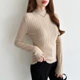 豊富な7色展開！メロウフリルハイネックニット ニット ハイネック | COCOMOMO | 詳細画像13 