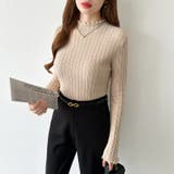 豊富な7色展開！メロウフリルハイネックニット ニット ハイネック | COCOMOMO | 詳細画像14 