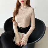 豊富な7色展開！メロウフリルハイネックニット ニット ハイネック | COCOMOMO | 詳細画像15 