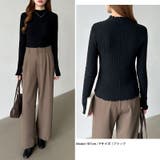 豊富な7色展開！メロウフリルハイネックニット ニット ハイネック | COCOMOMO | 詳細画像27 