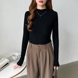 豊富な7色展開！メロウフリルハイネックニット ニット ハイネック | COCOMOMO | 詳細画像29 