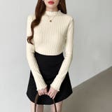 豊富な7色展開！メロウフリルハイネックニット ニット ハイネック | COCOMOMO | 詳細画像31 