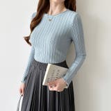 豊富な7色展開!メロウフリルクルーネックニット ニット クルーネック | COCOMOMO | 詳細画像29