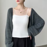 カップ付きキャミソール ブラトップ ブラキャミソール | COCOMOMO | 詳細画像10 