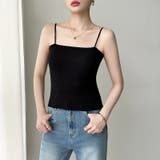 カップ付きキャミソール ブラトップ ブラキャミソール | COCOMOMO | 詳細画像12 