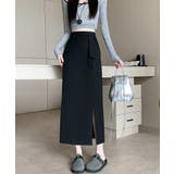 タイトスカート サイドスリット ナロースカート | COCOMOMO | 詳細画像16 