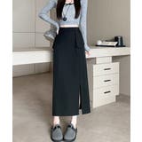 タイトスカート サイドスリット ナロースカート | COCOMOMO | 詳細画像19 