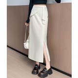 タイトスカート サイドスリット ナロースカート | COCOMOMO | 詳細画像3 