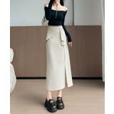 タイトスカート サイドスリット ナロースカート | COCOMOMO | 詳細画像6 