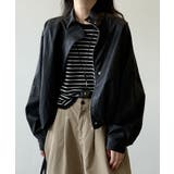 フェイクレザージャケット スタンドカラー ジャケット | COCOMOMO | 詳細画像11