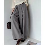 ワイドパンツ イージーコクーンパンツ バレルレッグ | COCOMOMO | 詳細画像12