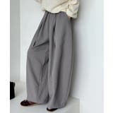 ワイドパンツ イージーコクーンパンツ バレルレッグ | COCOMOMO | 詳細画像13