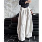 ワイドパンツ イージーコクーンパンツ バレルレッグ | COCOMOMO | 詳細画像17