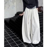 ワイドパンツ イージーコクーンパンツ バレルレッグ | COCOMOMO | 詳細画像19