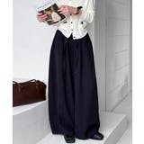 ワイドパンツ イージーコクーンパンツ バレルレッグ | COCOMOMO | 詳細画像3